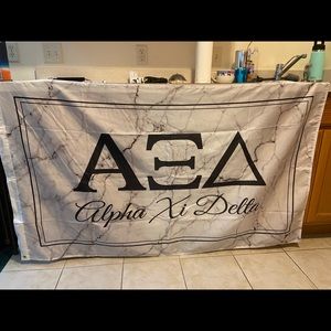 Alpha Xi Delta Sorority Flag